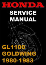 Honda Goldwing GL1100 Workshop Manual